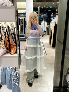 「HELLO.SANFRANCISCO（ハローサンフランシスコ）のアイテム」を使った、たぎゃさん（骨格ウェーブ・レディース・170cm）の夏コーディネート
