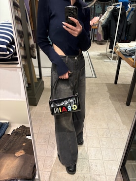 「GRAIN（グレイン）のアイテム」を使った、たぎゃさん（レディース・170cm）の冬コーディネート