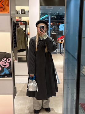 「CIAOPANIC（チャオパニック）のアイテム（その他アウター）」を使った、たぎゃさん（レディース・170cm）の冬コーディネート
