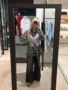 「アイテム（キャミソール）」を使った、たぎゃさん（レディース・170cm）の夏コーディネート