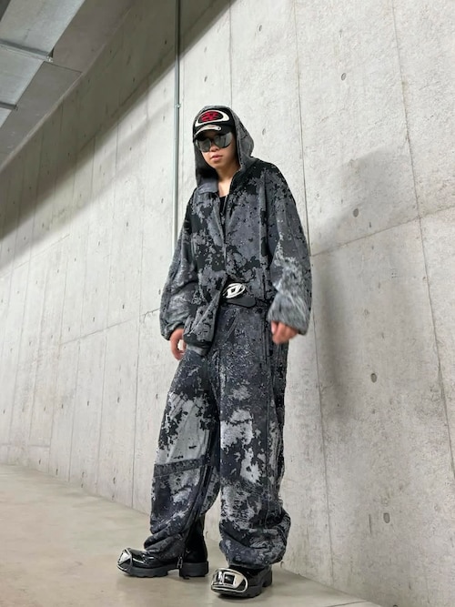 DIESEL ディーゼル　現行　グレン期　Y2K ワイド　バギー　神シルエット DIESEL（ディーゼル）の「メンズ スウェットパンツ バギーシルエット
