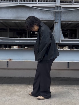 「tk.TAKEO KIKUCHI（ティーケータケオキクチ）のアイテム（ジャケット/アウター）」を使った、TAIGAさん（メンズ・160cm）の秋コーディネート