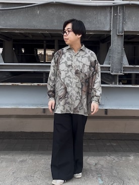 「tk.TAKEO KIKUCHI（ティーケータケオキクチ）のアイテム」を使った、TAIGAさん（メンズ・160cm）の春コーディネート