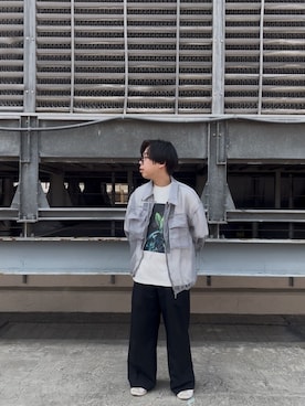 「tk.TAKEO KIKUCHI（ティーケータケオキクチ）のアイテム」を使った、TAIGAさん（メンズ・160cm）の春コーディネート