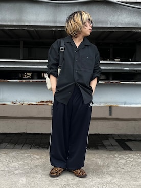 「tk.TAKEO KIKUCHI（ティーケータケオキクチ）のアイテム（トップス）」を使った、TAIGAさん（メンズ・160cm）の秋コーディネート