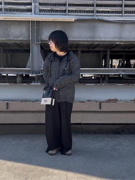 「tk.TAKEO KIKUCHI（ティーケータケオキクチ）のアイテム（パンツ）」を使った、TAIGAさん（メンズ・160cm）の春コーディネート