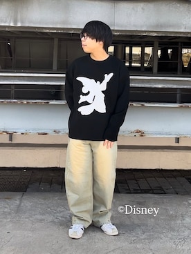 「tk.TAKEO KIKUCHI（ティーケータケオキクチ）のアイテム」を使った、TAIGAさん（メンズ・160cm）の冬コーディネート