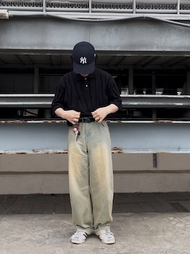 「tk.TAKEO KIKUCHI（ティーケータケオキクチ）のアイテム」を使った、TAIGAさん（メンズ・160cm）の春コーディネート