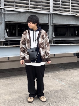 「tk.TAKEO KIKUCHI（ティーケータケオキクチ）のアイテム」を使った、TAIGAさん（メンズ・160cm）の冬コーディネート