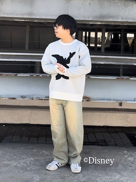 「tk.TAKEO KIKUCHI（ティーケータケオキクチ）のアイテム」を使った、TAIGAさん（メンズ・160cm）の冬コーディネート