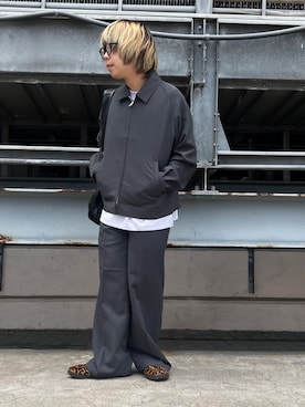 「tk.TAKEO KIKUCHI（ティーケータケオキクチ）のアイテム」を使った、TAIGAさん（メンズ・160cm）の夏コーディネート