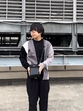 「tk.TAKEO KIKUCHI（ティーケータケオキクチ）のアイテム」を使った、TAIGAさん（メンズ・160cm）の冬コーディネート