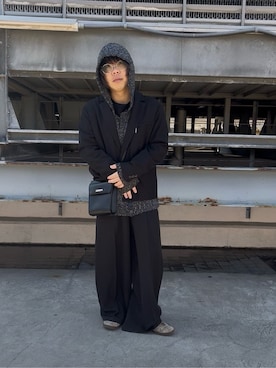 「tk.TAKEO KIKUCHI（ティーケータケオキクチ）のアイテム（ジャケット/アウター）」を使った、TAIGAさん（メンズ・160cm）の春コーディネート