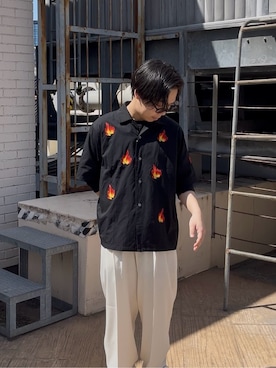 「tk.TAKEO KIKUCHI（ティーケータケオキクチ）のアイテム」を使った、TAIGAさん（メンズ・160cm）の春コーディネート