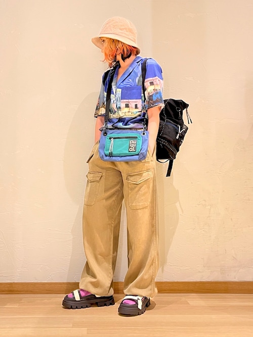 セール】ワイドレッグ カーゴパンツ（カーゴパンツ）｜Desigual