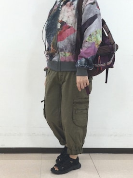 「Desigual」｜Desigual立川STAFFさん（レディース・150cm）の夏コーディネート
