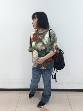 Desigual立川STAFFさん(レディース・150cm)の春コーディネート