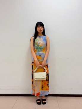 「Desigual（デシグアル）のアイテム」を使った、Desigual立川STAFFさん（レディース・150cm）の春コーディネート