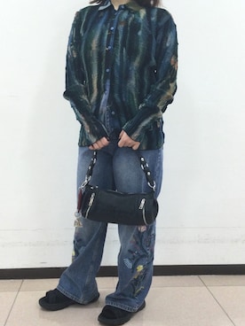 「Desigual」｜Desigual立川STAFFさん（レディース・150cm）の夏コーディネート