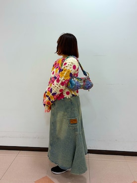 「Desigual（デシグアル）のアイテム」を使った、Desigual立川STAFFさん（レディース・150cm）の春コーディネート