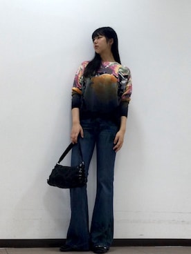 Desigual立川STAFFさん（レディース・170cm）の秋コーディネート