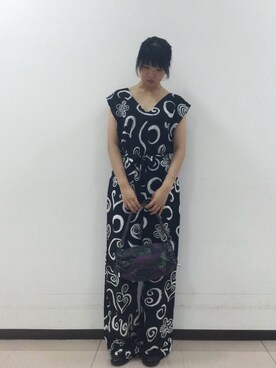 「Desigual」｜Desigual立川STAFFさん（レディース・170cm）の夏コーディネート