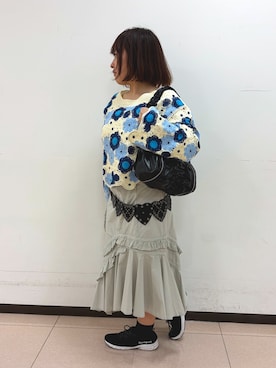 「Desigual（デシグアル）のアイテム」を使った、Desigual立川STAFFさん（レディース・150cm）の春コーディネート