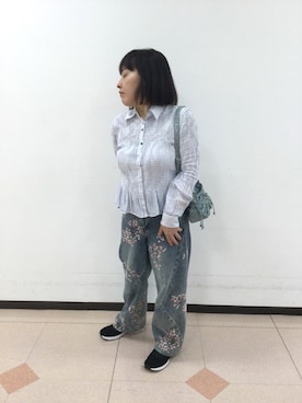 Desigual立川STAFFさん(レディース・150cm)の春コーディネート