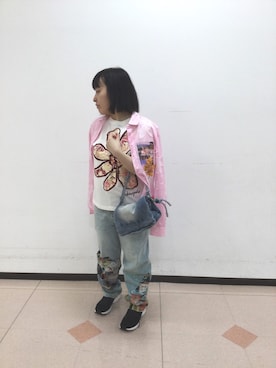 Desigual立川STAFFさん(レディース・150cm)の春コーディネート