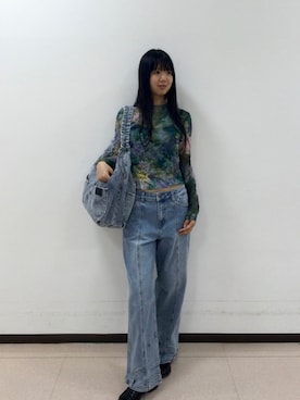 Desigual立川STAFFさん(レディース・170cm)の春コーディネート