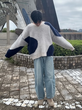 「ONCILY（オンシェリー）のアイテム」を使った、aoaoさん（メンズ・172cm）の秋コーディネート