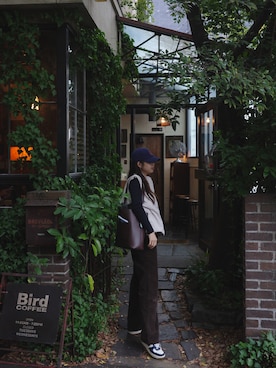 「VIS（ビス）のアイテム」を使った、nnuwearさん（骨格ウェーブ・レディース・163cm）の秋コーディネート