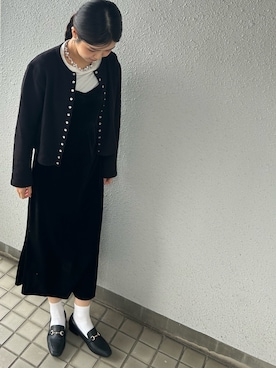 「agnes b.（アニエスベー）のアイテム」を使った、nnuwearさん（レディース・163cm）の春コーディネート