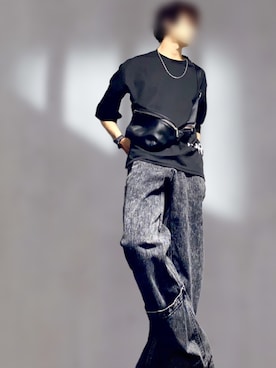 LEN/黒コーデさんのコーディネート