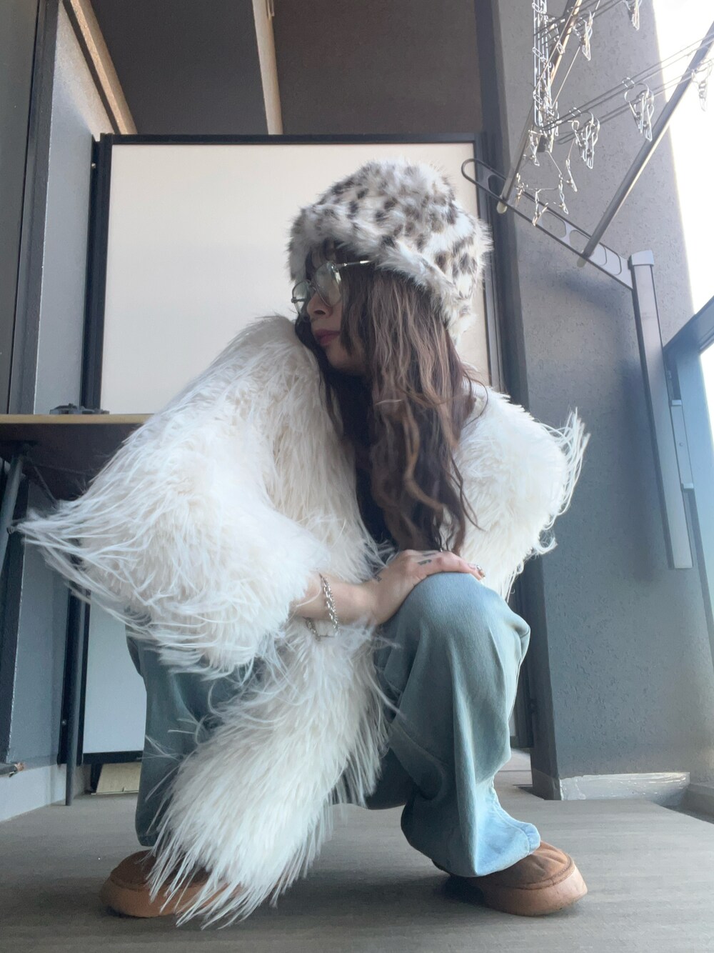 Ritzy（リッツィー）の「ヒョウ柄 ファーハット（ハット）」 - WEAR