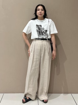 「アイテム（ハンドバッグ）」を使った、Natsuさん（レディース・158cm・20代）の夏コーディネート