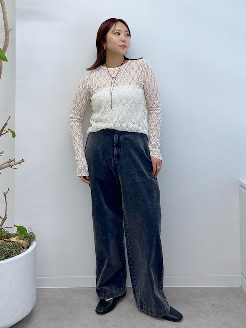 ADME ET ROPE トップス レースシアートップス［ストレッチ］（その他トップス）｜SALON
