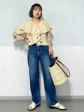 Natsuさん（レディース・158cm）の春コーディネート