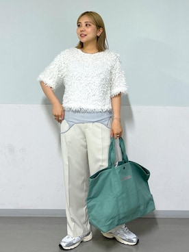 Natsuさん（レディース・158cm）の夏コーディネート