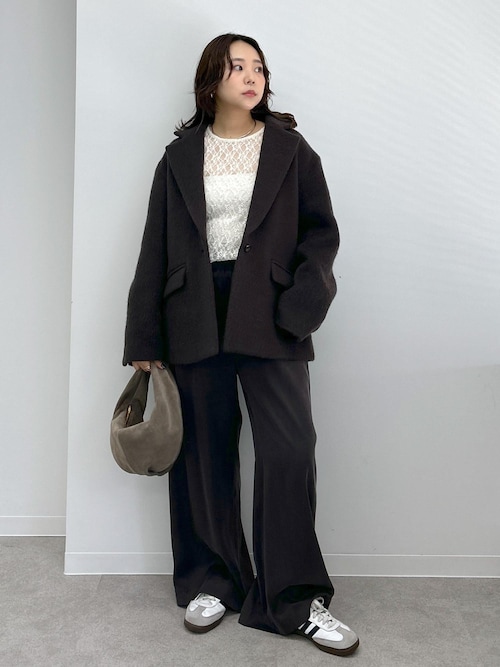 WEB限定】キッドモヘヤシャギージャケット / シャギーコート