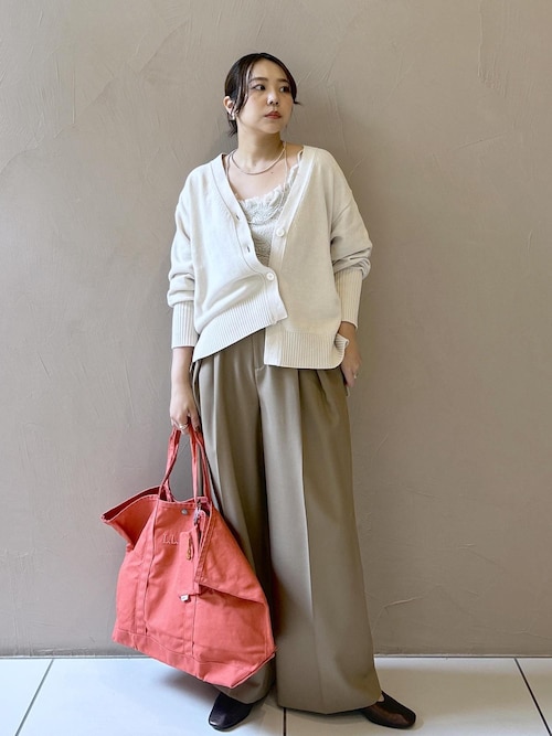 レースシアーキャミソール［セットアップ対応］（キャミソール