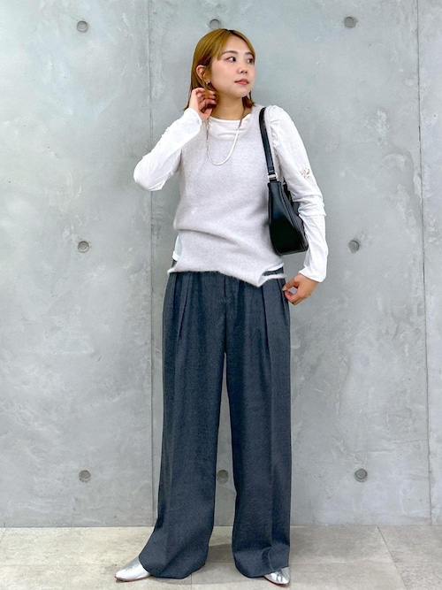 セール】フォックスカシミヤ2WAYタンクトップ（タンクトップ）｜SALON