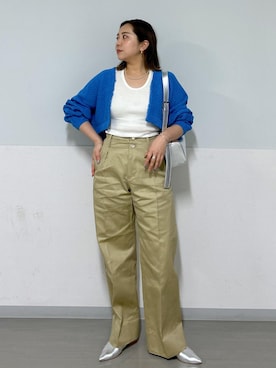 「アイテム（パンプス）」を使った、Natsuさん（レディース・158cm・20代）の春コーディネート