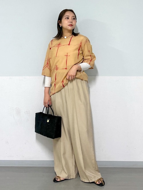 25SS]GENTLE SILK パンツ【セットアップ対応】（その他パンツ