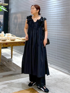 Natsuさん（レディース・158cm）の夏コーディネート