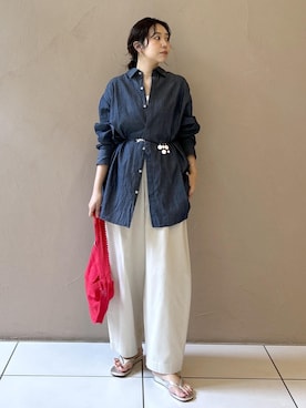 Natsuさん（レディース・158cm）の夏コーディネート