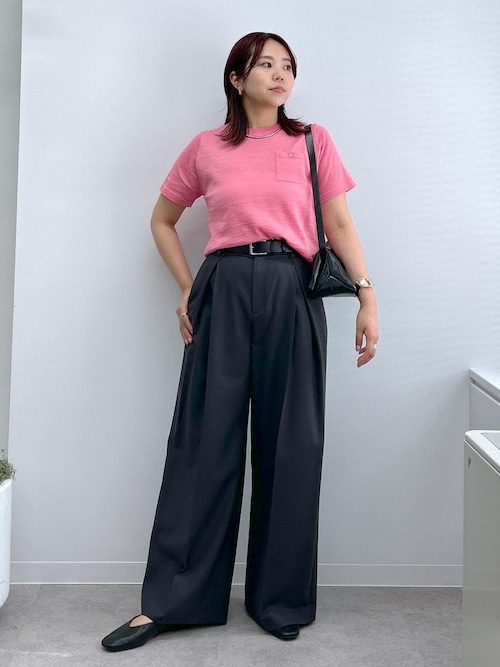 インバーテッドタックパンツ/スラックス（スラックス）｜SALON