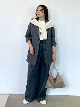 Natsuさん（レディース・158cm）の秋コーディネート