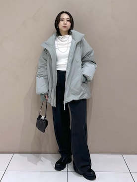 「アイテム（ハンドバッグ）」を使った、Natsuさん（レディース・158cm・20代）の秋コーディネート