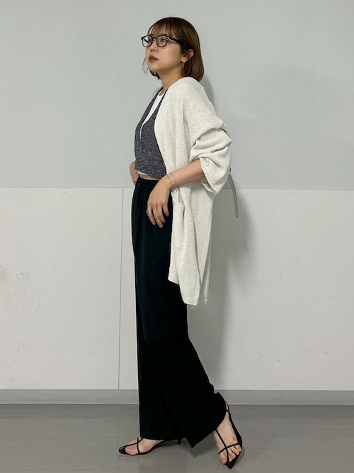 リラックス ストレートパンツ スラックス (12カラー) イージーリラックスストレートパンツ/スラックス【UVケア・防
